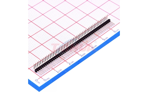 1.27mm單排90度49P