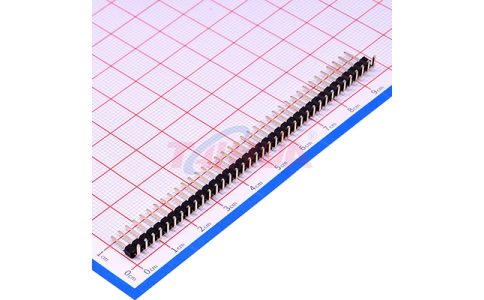 2.54mm單排90度37P